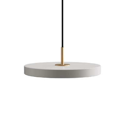 Lustra LED design scandinav Asteria mini - nuance mist/ auriu