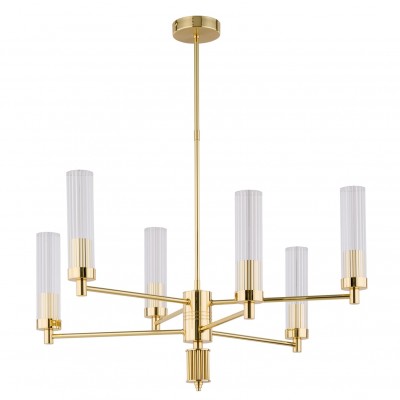 Candelabru modern realizat manual din alama Seti 6L