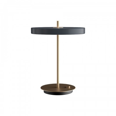 Veioza LED design scandinav Asteria table - anthracite grey