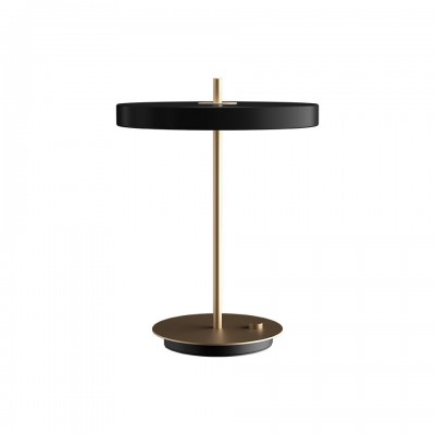 Veioza LED design scandinav Asteria table - black