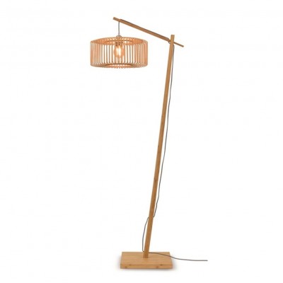 Lampadar eco din bambus Bromo S natur, 40x18cm