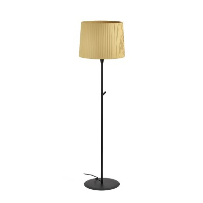 Lampadar / Lampa de podea modern design elegant SAMBA negru/galben