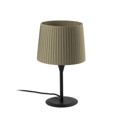 Veioza / Lampa de masa moderna design elegant SAMBA negru/galben