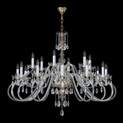 Candelabru cu 18 brate LUX design modern, Cristal Exclusive Miracle