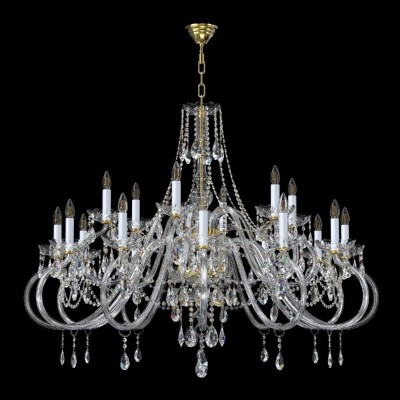 Candelabru cu 18 brate LUX design modern, Cristal Exclusive Miracle