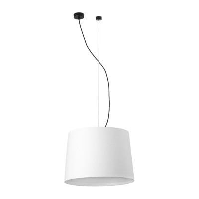 Lustra pendul moderna design elegant CONGA negru/alb