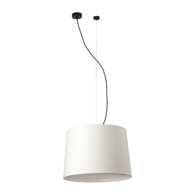 Lustra pendul moderna design elegant CONGA negru/bej