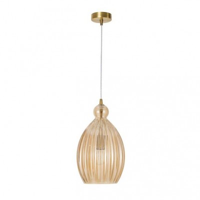 Pendul design modern LINGUA champagne