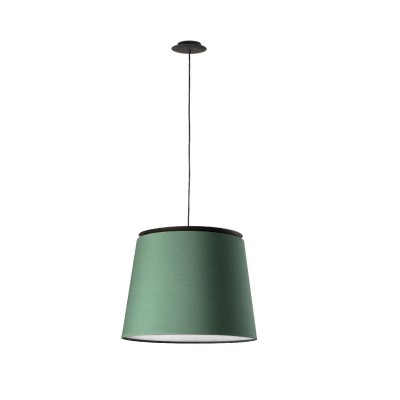 Lustra / Pendul modern design elegant ø42cm SAVOY negru/verde