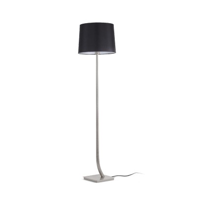 Lampadar / Lampa de podea eleganta design clasic REM nickel/negru