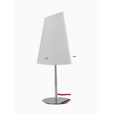 Veioza, lampa de masa design modern ERMES alb