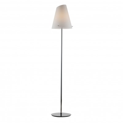 Lampadar design modern ERMES, H-165cm alb