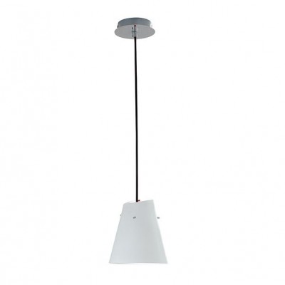 Pendul design modern ERMES, H-120cm alb