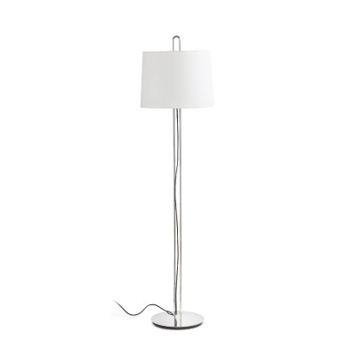 Lampadar / Lampa de podea moderna design elegant MONTREAL crom/bej