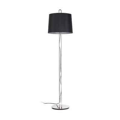 Lampadar / Lampa de podea moderna design elegant MONTREAL crom/negru