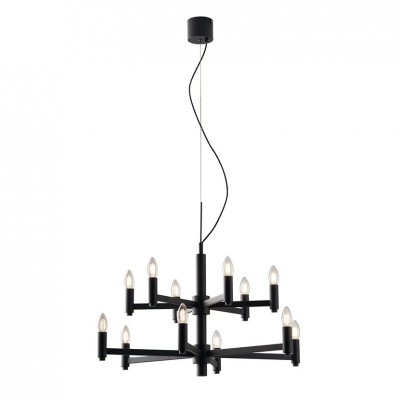 Candelabru design modern KAROL gri