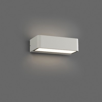 Aplica LED de exterior ambientala design modern IP65 TAKUA alb