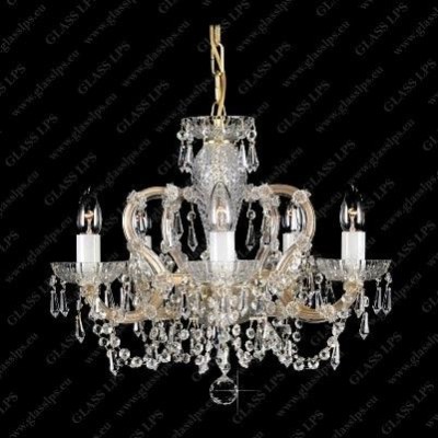 Lustra Maria Theresa cu 5 brate, cristal Bohemia L14 001/05/3