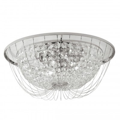 Plafoniera design elegant VIENNA, 45cm, crom