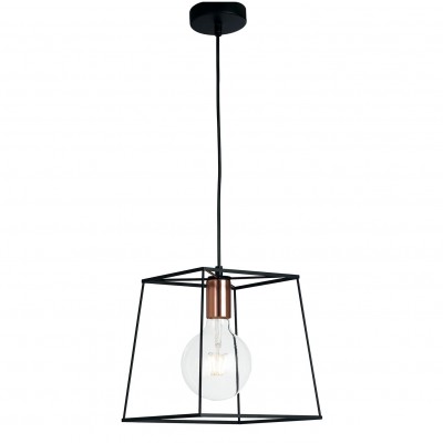 Pendul design clasic HARLEM, 25x25cm negru