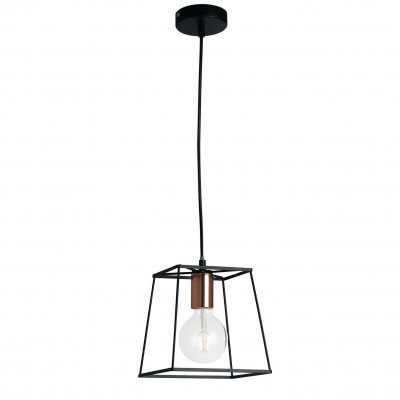 Pendul design clasic HARLEM, 22x22cm negru