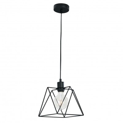 Pendul design clasic SANTANA, 20x20cm negru