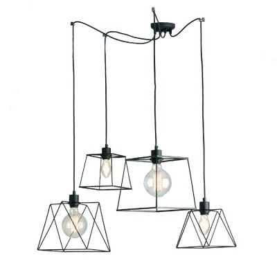 Lustra cu 4 pendule design clasic BROOKLYN 