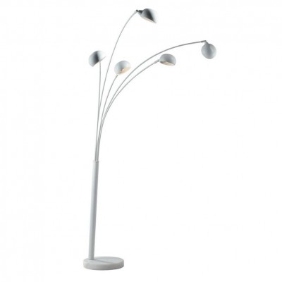 Lampadar design modern Eracle alb