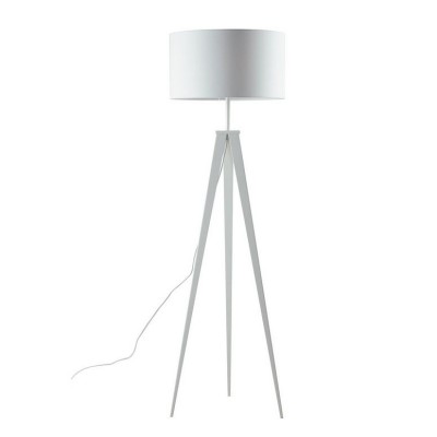 Lampadar cu trepied design modern Ibis alb