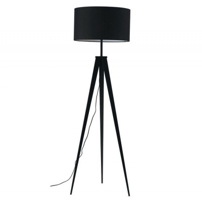 Lampadar cu trepied design modern Ibis negru