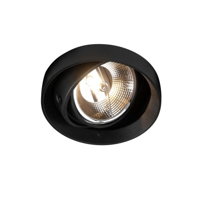 Spot LED incastrabil modern ONEON DL ROUND 111-1 negru