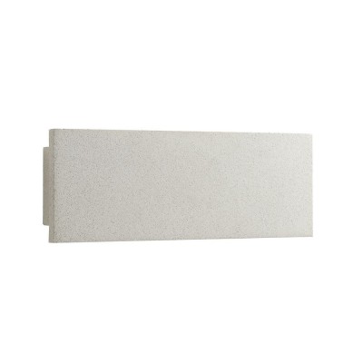 Aplica LED pentru iluminat exterior design modern IP65 PARKER, L-30cm, alb beton