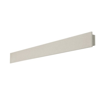 Aplica LED pentru iluminat exterior design modern IP65 PARKER, L-120cm, alb beton