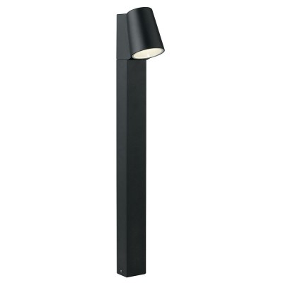 Stalp LED pentru iluminat exterior design modern IP44 SINTESI negru