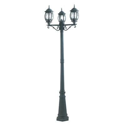 Stalp pentru iluminat exterior design clasic IP44 SANTIAGO, H-209cm