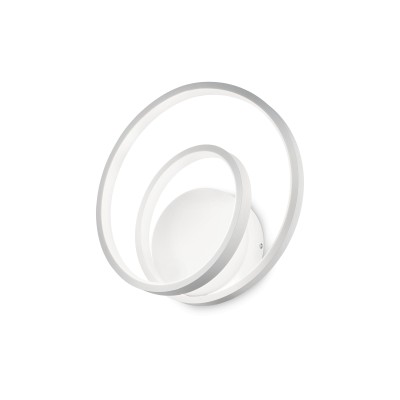 Aplica LED design modern circular OZ AP ON-OFF BIANCO