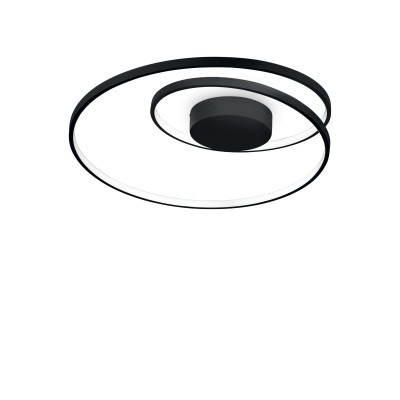 Lustra / Plafoniera LED design modern circular OZ PL ON-OFF NERO