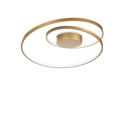 Lustra / Plafoniera LED design modern circular OZ PL ORO