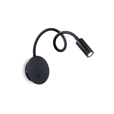 Aplica LED minimalista cu brat orientabil FOCUS-2 AP NERO