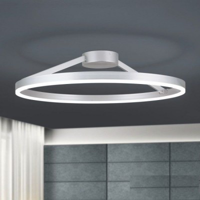 Lustra aplicata LED dimabila design modern circular Float 60cm