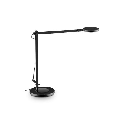 Lampa  LED de birou / masa moderna cu brat articulat FUTURA TL NERO