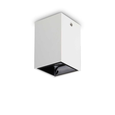 Spot LED aplicat modern NITRO 15W SQUARE BIANCO