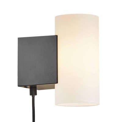 Aplica LED de perete design modern MONA negru