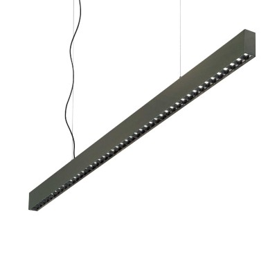 Lustra LED suspendata liniara OFFICE SP 3000K BK