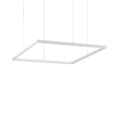 Lustra LED design modern geometric ORACLE SLIM SP D070 SQUARE 3000K ON-OFF WH