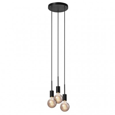 Lustra cu 3 pendule design modern PACO negru