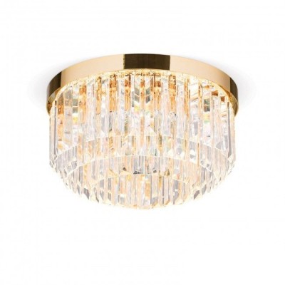 Lustra LED design LUX PRISM 35cm, 24K gold plated