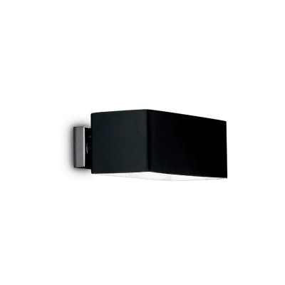 Aplica de perete design modern BOX AP2 NERO