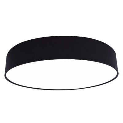 Plafoniera LED moderna design slim MOON negru 55W