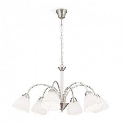 Candelabru, Lustra suspendata cu 6 brate Susan, crom